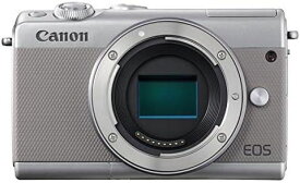 【アウトレット品】Canon ミラーレス一眼カメラ EOS M100 ボディー(グレー) EOSM100GY-BODY