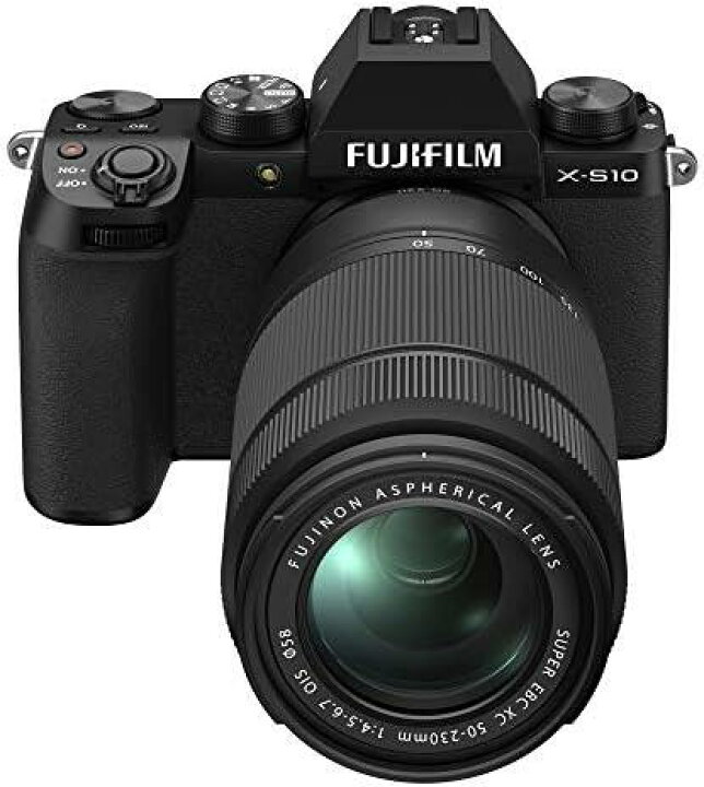 美品】FUJIFILM ミラーレスデジタルカメラ X-S10 Wズームレンズキット 