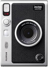 【5/23~5/27限定!最大4,000円OFF&5/25限定で最大P3倍】【中古】富士フイルム FUJIFILM チェキ Evo ハイブリッドインスタントカメラ(インスタントカメラ/スマホプリンター/デジタルカメラ) instax mini Evo INS MINI EVO BLACK
