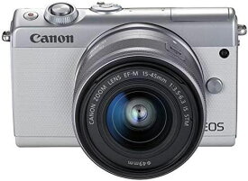 【4/24~4/27限定!最大4,000円OFF&4/25限定で最大P3倍】【アウトレット品】Canon ミラーレス一眼カメラ EOS M100 EF-M15-45 IS STM レンズキット(ホワイト) EOSM100WH1545ISSTMLK