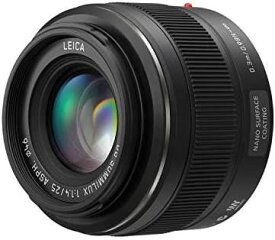 【中古】パナソニック 単焦点レンズ マイクロフォーサーズ用 ライカ DG SUMMILUX 25mm/F1.4 ASPH. ブラック H-X025