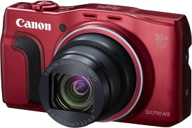 【中古】Canon デジタルカメラ PowerShot SX710 HS レッド 光学30倍ズーム PSSX710HS(RE)
