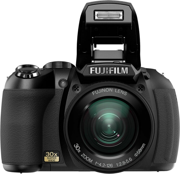 楽天市場】【中古】 FUJIFILM デジタルカメラ FinePix HS10 ブラック 