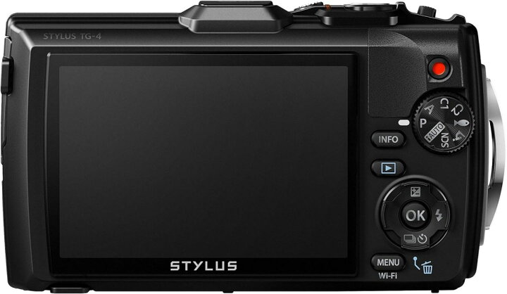 OLYMPUS デジタルカメラ STYLUS TG-4 Tough ブラック 1600万画素CMOS  