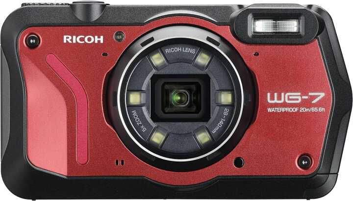 楽天市場】【中古】 RICOH WG-7 レッド 本格アウトドアカメラ 【本格 