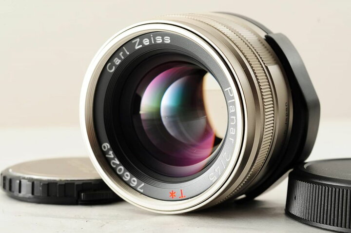 楽天市場】【中古】 CONTAX コンタックス G用 Planar 45mm F2 T* (Carl 