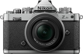 【中古】Nikon ミラーレス一眼カメラ Z fc レンズキット NIKKOR Z DX 16-50mm f/3.5-6.3 VR シルバー 付属 ZfcLK16-50SL