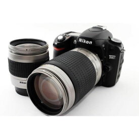 【中古】ニコン Nikon D80 標準&超望遠300mm ダブルズームセット 美品 SDカード付き