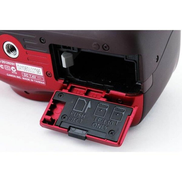 楽天市場】【中古】キヤノン Canon Kiss X50 レッド レンズキット 美品  