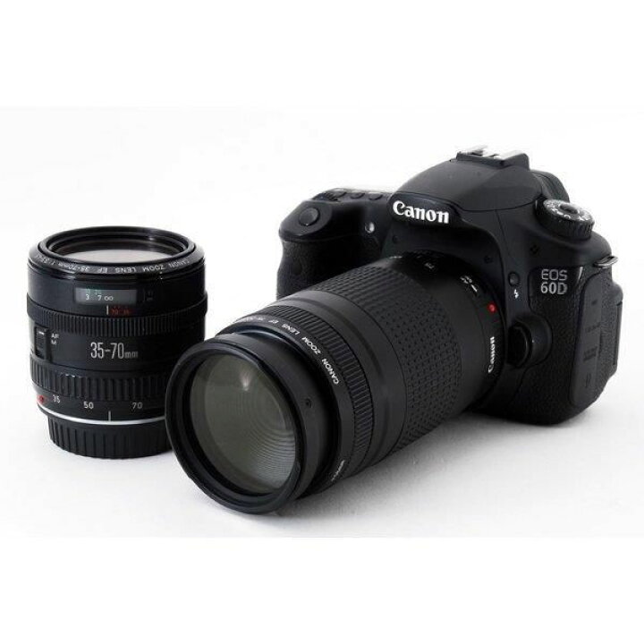 楽天市場】【中古】 キヤノン Canon EOS 60D 超望遠ダブルズームセット 