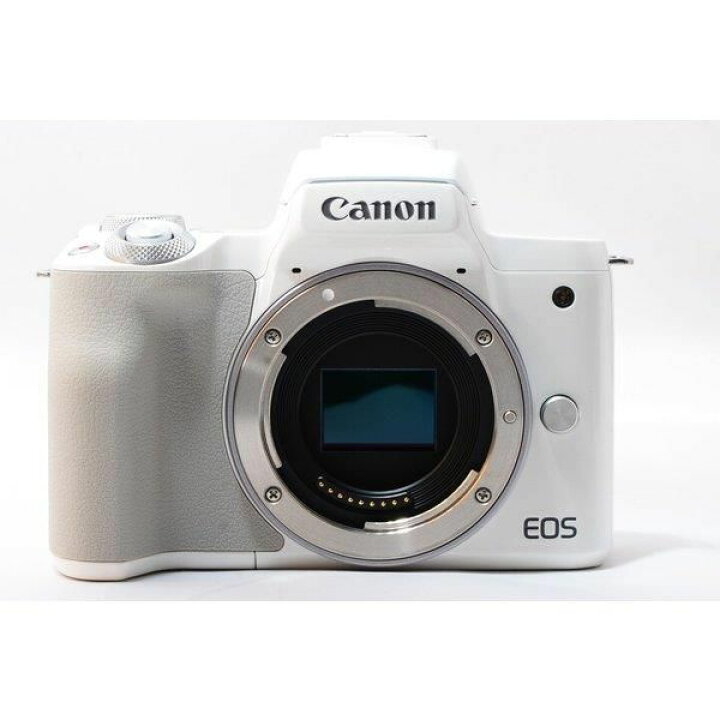 楽天市場】【中古】 キヤノン Canon EOS Kiss M ホワイトレンズキット 
