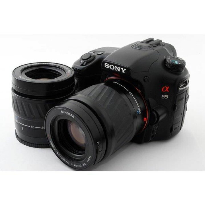 楽天市場】【中古】 ソニー SONY α65 SLT-A65V 標準&超望遠ダブル 