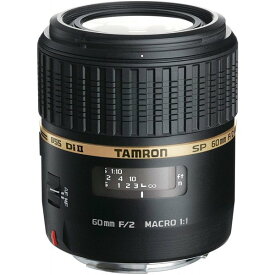 【中古】タムロン TAMRON 単焦点マクロレンズ SP AF60mm F2 DiII MACRO 1:1 キヤノン用 APS-C専用 G005E