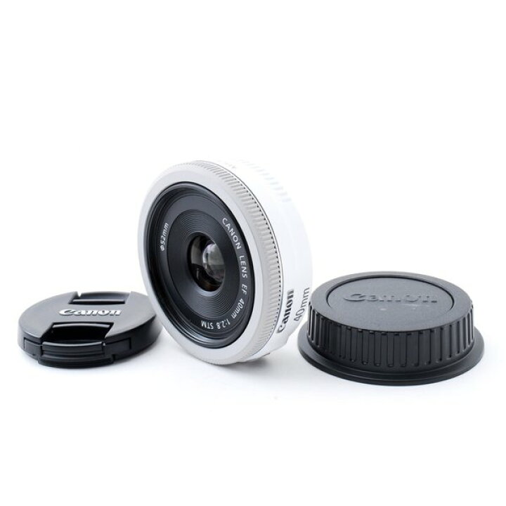 楽天市場】【中古】 キヤノン Canon EF 40mm F2.8 STM ホワイト 美品 