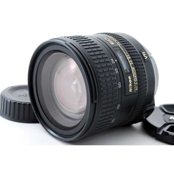 公式通販 【中古】ニコン Nikon AF-S 24-85mm F3.5-4.5 G VR ED IF 美