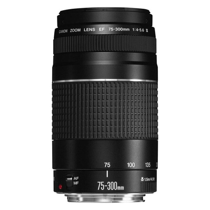 楽天市場】【中古】キヤノン Canon EFレンズ EF75-300mm F4-5.6 III  