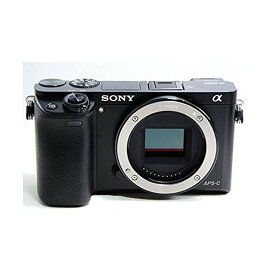 【6/1限定!全品P3倍】【中古】ソニー SONY α6000 ボディ ブラック ILCE-6000 B SDカード付き