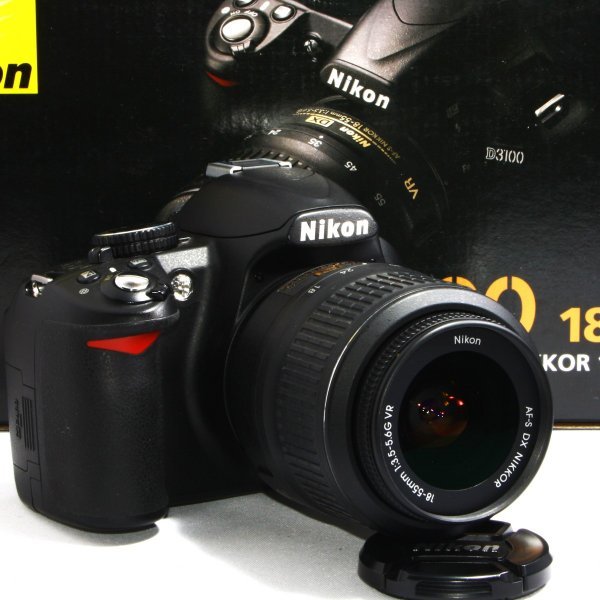 楽天市場】【中古】ニコン Nikon D3100 レンズキット ブラック 美品