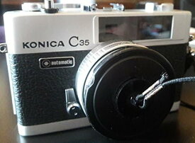 【中古】Konica c35_35_mm FilmカメラKonica Hexanon 38_mm f2_. 8レンズISO設定