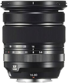 【中古】FUJIFILM X 交換レンズ フジノン ズーム 標準 16-80mm F4通し 手ブレ補正 防塵防滴耐低温 絞りリング F XF16-80MMF4 R OIS WR