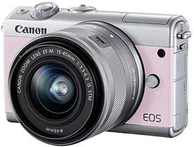 【4/24~4/27限定!最大4,000円OFF&4/25限定で最大P3倍】【中古】キヤノン Canon EOS M100 EF-M15-45 IS STM レンズキット リミテッドピンク SDカード付き