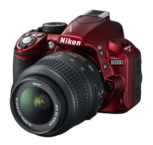 Nikon fW^჌tJ D3100 18-55 VR Kit D3100 RD