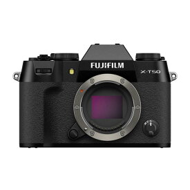 【8/4~11限定!最大4,000円OFF&8/5,8/10限定で最大P3倍】富士フイルム(FUJIFILM) ミラーレス一眼カメラ X-T50ボディ ブラック F X-T50-B JP 二言語対応