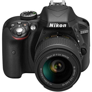 Nikon D3300 w/ AF-P DX 18-55mm VR デジタル一眼レフ ? ブラック