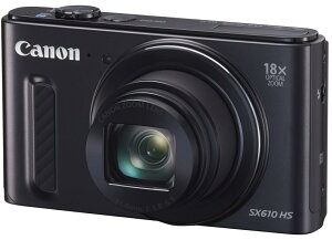 Canon fW^J PowerShot SX610 HS ubN w18{Y[ PSSX610HS(BK)