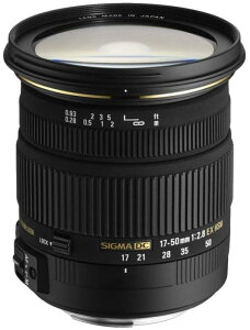 SIGMA 標準ズームレンズ 17-50mm F2.8 EX DC OS HSM シグマ用 APS-C専用 583569