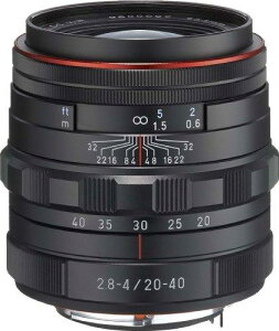 PENTAX Limited lens standard zoom lens HD PENTAX-DA20-40mm F2.8-4ED Limited DC WR Black [sAi]
