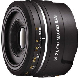 【中古】Sony Dt 30mm F2.8 Macro SAM Sal30m28 Lens for a Mount - International Version (No Warranty) [並行輸入品]