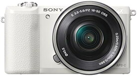【中古】Sony - Alpha A5100 Mirrorless Camera [with 16-50mm Retractable Lens] Wi-Fi and NFC Enabled
