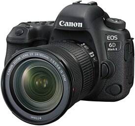 【4/24~4/27限定!最大4,000円OFF&4/25限定で最大P3倍】【アウトレット品】Canon デジタル一眼レフカメラ EOS 6D Mark II EF24-105 IS STM レンズキット EOS6DMK2-24105ISSTMLK