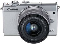 楽天市場】canon ミラーレス一眼カメラ eos m100 ダブルレンズキット 