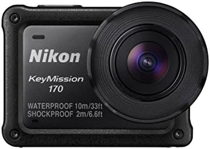 楽天市場】【中古】Nikon 防水アクションカメラ KeyMission 170 BK  