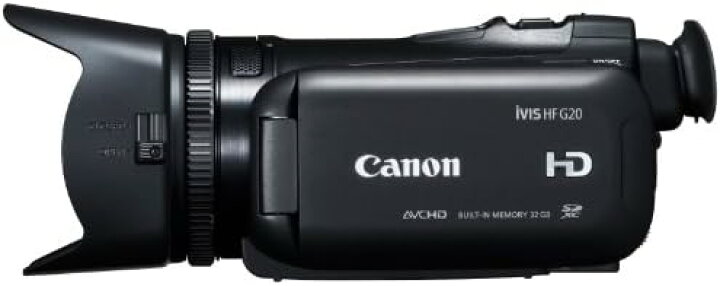 楽天市場】【中古】Canon デジタルビデオカメラ iVIS HF G20 光学10倍 