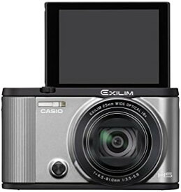【中古】CASIO デジタルカメラ EXILIM EX-ZR1600SR 自分撮りチルト液晶 オートトランスファー機能 Wi-Fi/Bluetooth搭載 シルバー