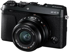 【中古】 富士フイルム FUJIFILM ミラーレス一眼カメラ X-E3単焦点レンズキットブラック X-E3LK23F2-B ブラック 当店保証30日間 人気 ミラーレス一眼 ミラーレス デジタルカメラ 中古