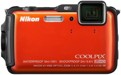 Nikon デジタルカメラ AW120 防水 1600万画素 サンシャインオレンジ AW120OR