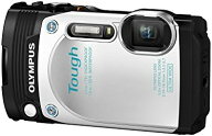 【中古】OLYMPUS コンパクトデジタルカメラ STYLUS TG-870 ホワイト Tough ホワイト 防水性能15m 180°可…