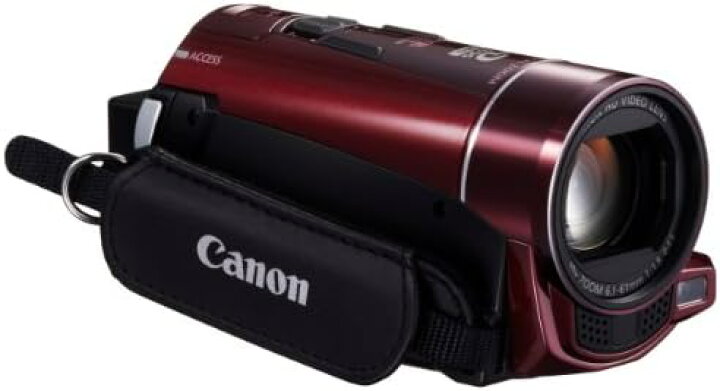 楽天市場】【中古】Canon デジタルビデオカメラ iVIS HF レッド M51 