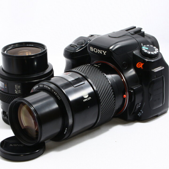 楽天市場】【中古】ソニー SONY α200 ダブルレンズセット [985 