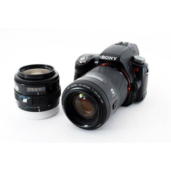 楽天市場】【中古】ソニー SONY α55 SLT-A55V ダブルズームセット 美品  