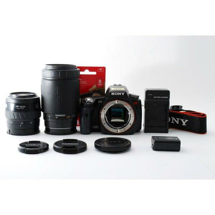楽天市場】【中古】ソニー SONY α33 SLT-A33 標準&望遠ダブルズーム 