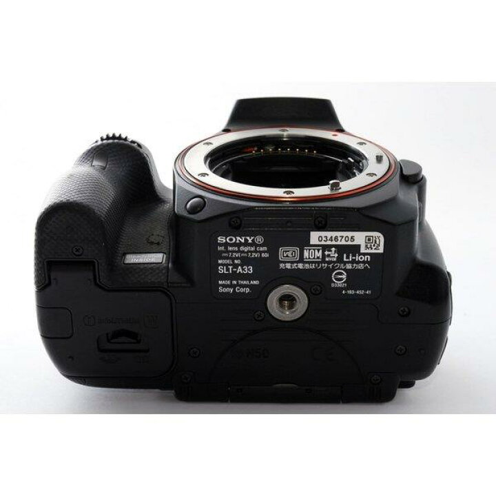 楽天市場】【中古】ソニー SONY α33 SLT-A33 標準&望遠ダブルズーム 