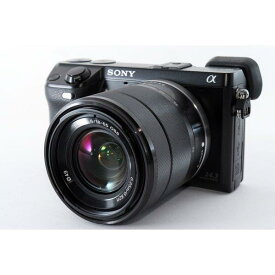 【4/24~4/27限定!最大4,000円OFF&4/25限定で最大P3倍】【中古】ソニー SONY α NEX-7 レンズキット ブラック 美品 SDカード付き