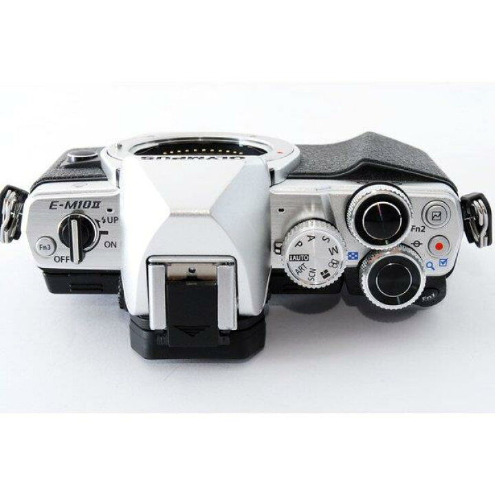 楽天市場】【中古】オリンパス OLYMPUS OM-D E-M10 シルバー Mark II 