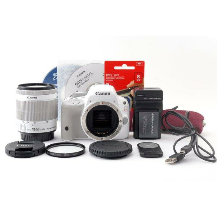 楽天市場】【中古】Canon EOS Kiss X7 レンズキット ホワイト☆極上美  