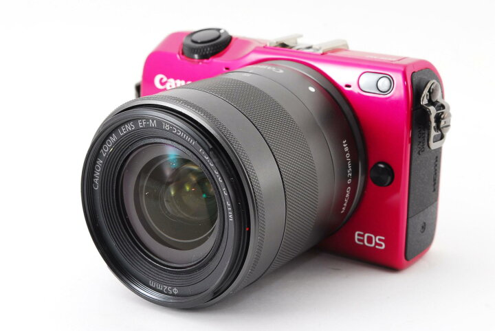 楽天市場】【中古】キヤノン Canon EOS M2 レッド レッド レンズキット 